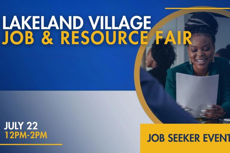 Lakeland Village Job Fair Header Image