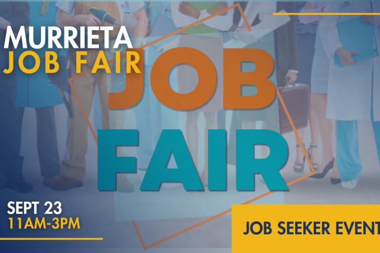 Murrieta Job Fair Header Banner