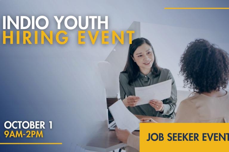Youth Hiring Event Indio YOC Header Image