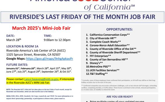 Riverside Job Fair