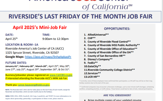 Riverside Job Fair
