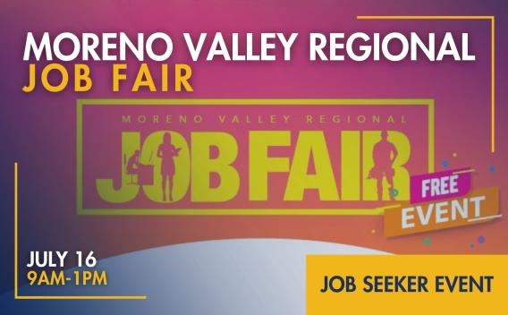 Moreno Valley Job Fair Banner Image