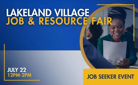 Lakeland Village Job Fair Header Image
