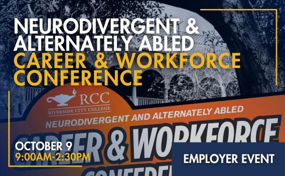Neurodivergent & Alternately Abled Career & Workforce Conference October 9 Header Image