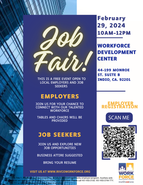 Job Fair Feb 29