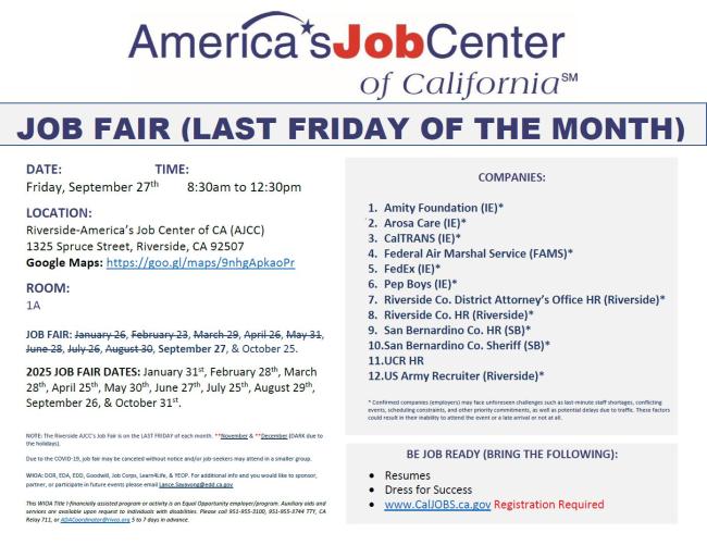 riv job fair