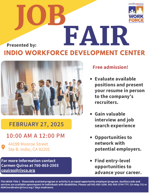Indio Job Fair