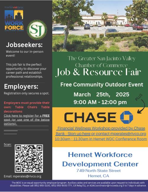 Hemet Job Fair