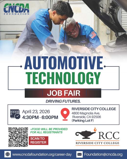 RCC Auto Job Fair Flyer