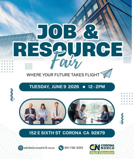 Corona Norco Job Fair Header Image