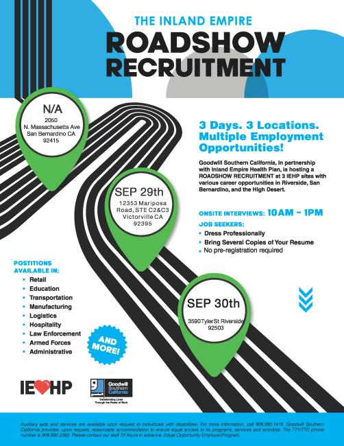 IEHP Roadshow Header Image