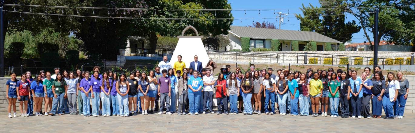 2026 Youth Commission Youth Retreat Group Photo